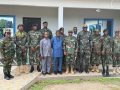 MILITARY HIGH COMMAND PAYED A CURTSY CALL ON OTI REGIONAL MINISTER