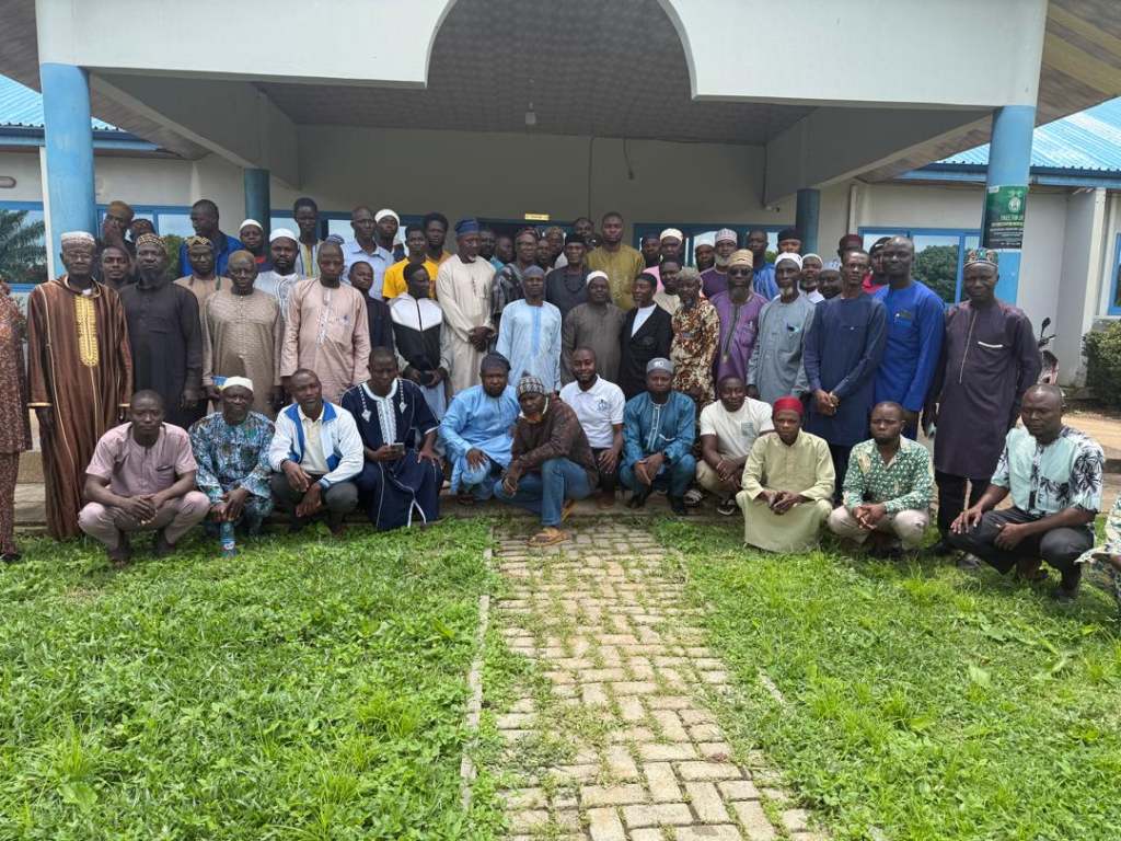 OTI REGIONAL MINISTER OPENS TRAINNING SESSION FOR ISLAMIC AND ARABIC INSTRUCTORS AT THE OTI REGIONAL COORDINATING COUMCIL, DAMBAI