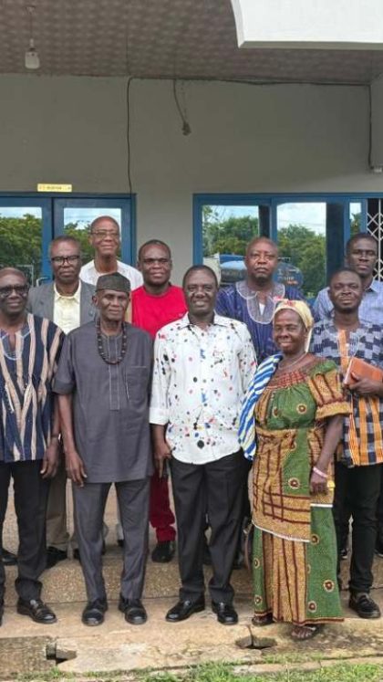 NKWANTA PEACE MEDIATION COMMITTEE PAYS COURTESY CALL ON OTI REGIONAL MINISTER